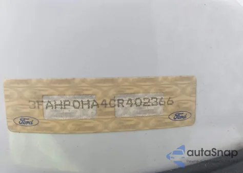 2012 Ford Fusion Se from USA, damaged, VIN 3FAHP0HA4CR402366